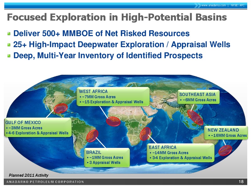 Wells Fargo Securities 10th Annual Pipeline MLP and Energy Symposium – Anadarko Petroleum Corp – slide 17
