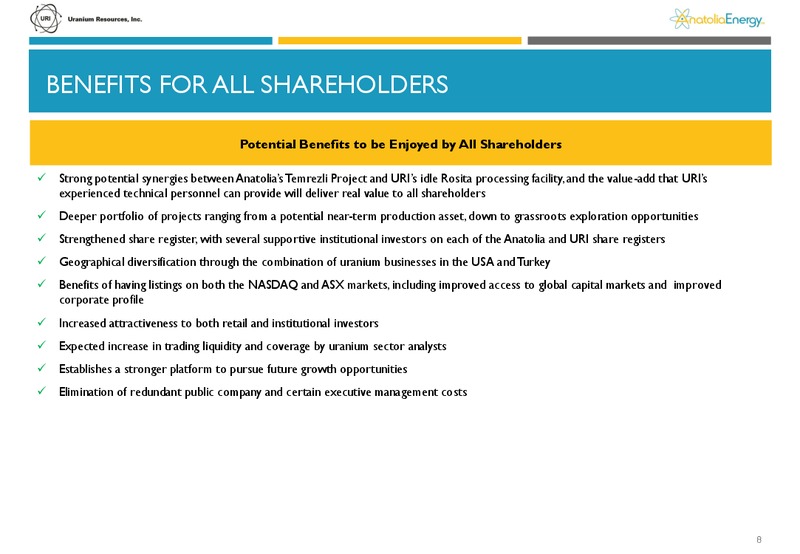 June 2015 Investor Presentation – Anatolia Energy Corp – slide 5