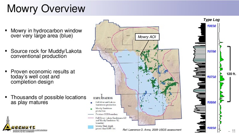 EnerCom Oil and Gas Conference – Anschutz Exploration Corporation – slide 11