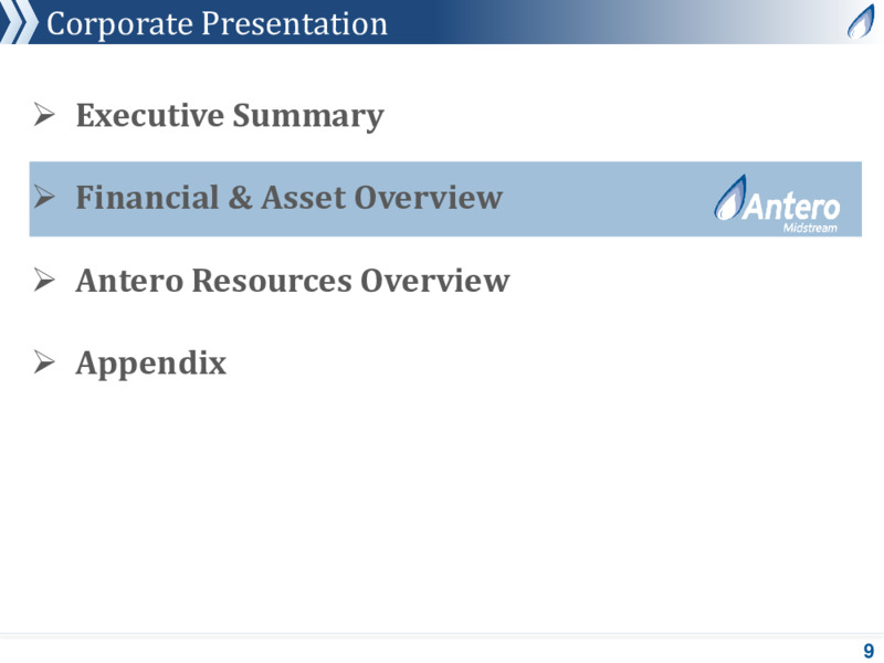 Company Presentation   December 2020 – Antero Midstream Corporation – slide 8