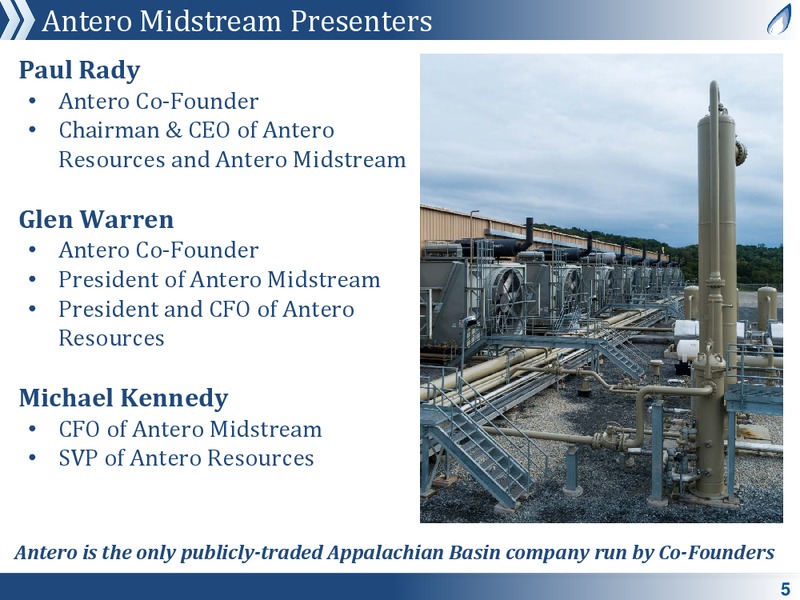 Investor Roadshow Presentation – Antero Midstream Partners Lp – slide 3