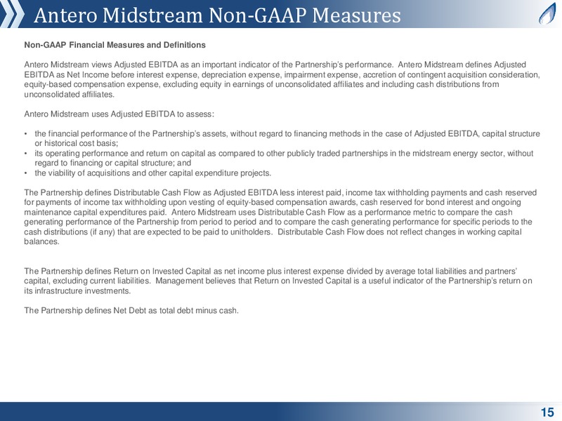 4Q 2018 Earnings Presentation – Antero Midstream Partners Lp – slide 13