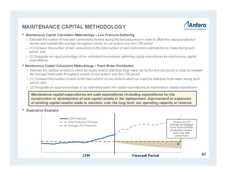 February 2016 Partnership Overview – Antero Midstream Partners Lp – slide 47