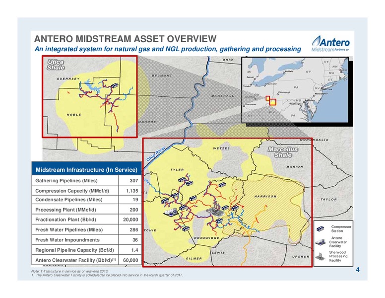 April 2017 Partnership Overview – Antero Midstream Partners Lp – slide 4