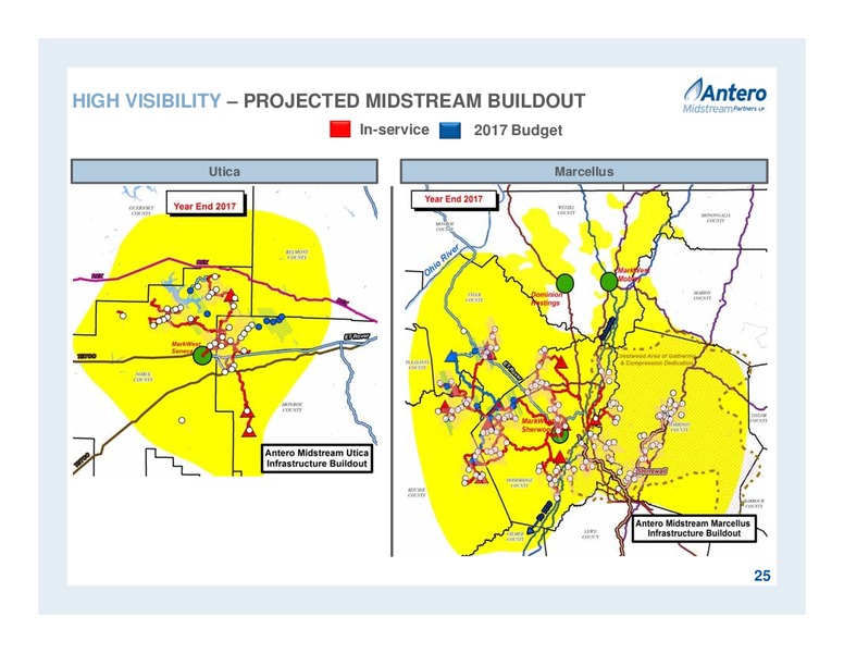 April 2017 Partnership Overview – Antero Midstream Partners Lp – slide 25