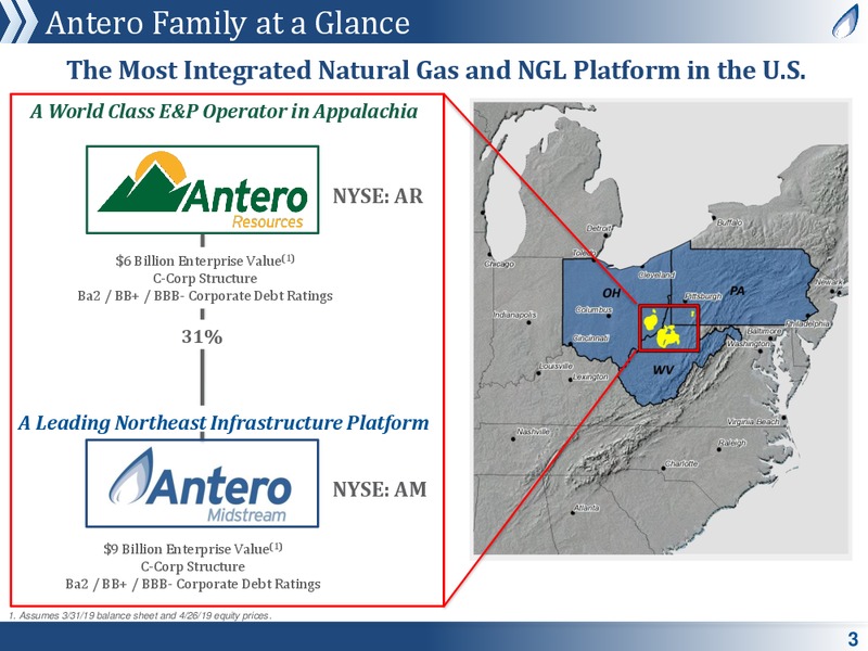 May 2019 Corporate Presentation – Antero Midstream Partners Lp – slide 2