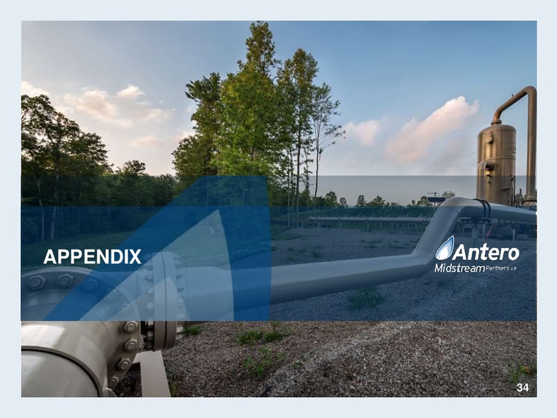 Citigroup MLP and Midstream Infrastructure Conference – Antero Midstream Partners Lp – slide 34