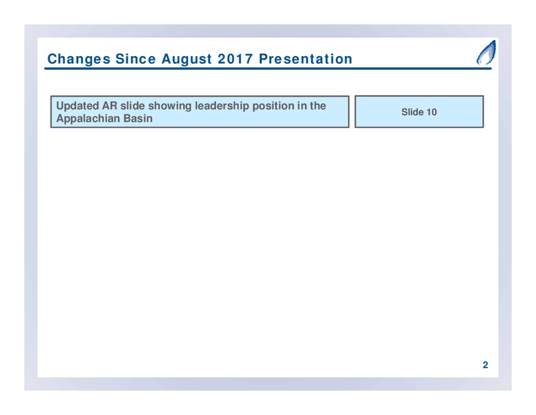 September 2017 Partnership Overview – Antero Midstream Partners Lp – slide 2