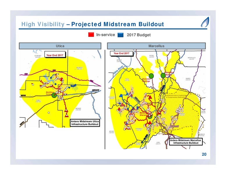 September 2017 Partnership Overview – Antero Midstream Partners Lp – slide 20