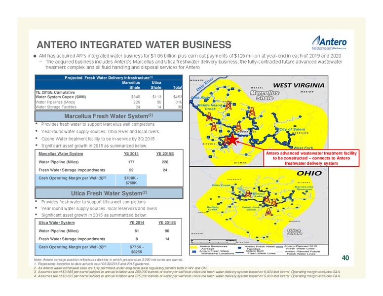 October 2015 Investor Presentation – Antero Resources – slide 40