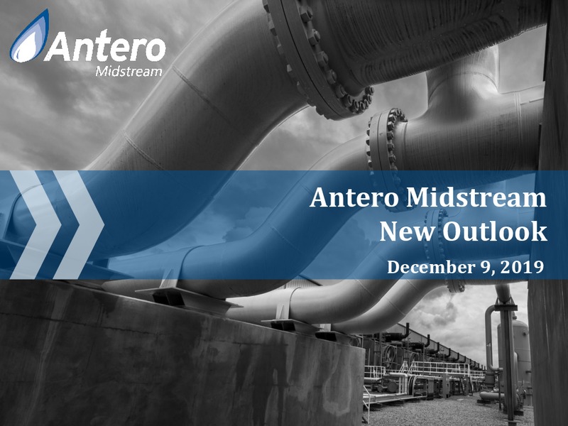 Antero Midstream New Outlook – Antero Midstream Partners Lp – slide 1