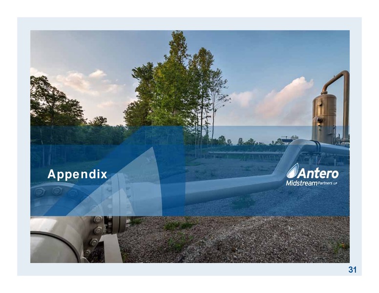 December 2017 Partnership Overview – Antero Midstream Partners Lp – slide 31