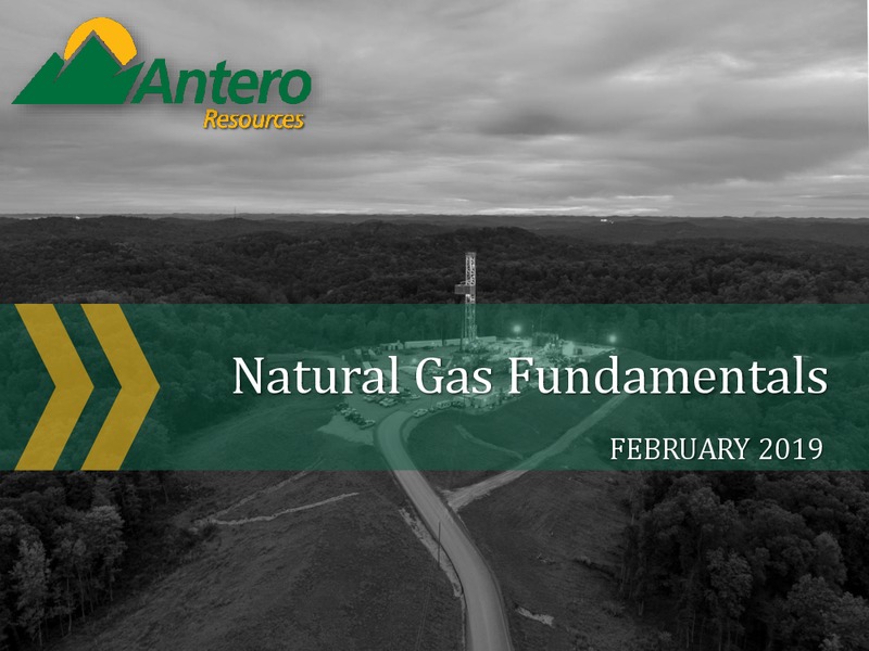 Natural Gas Fundamentals – Antero Resources – slide 1