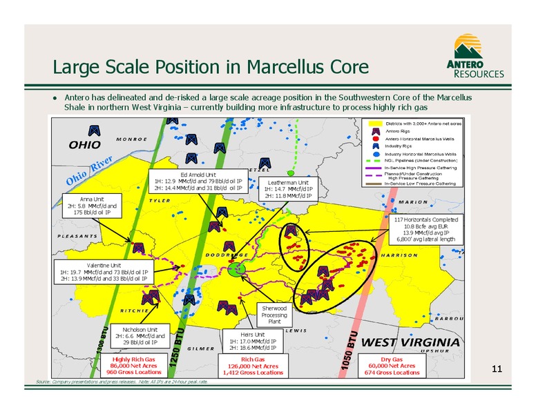 Company Overview February 2013 – Antero Resources – slide 12