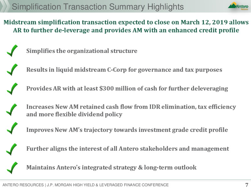 JP Morgan Global High Yield and Leveraged Finance Conference – Antero Resources – slide 5