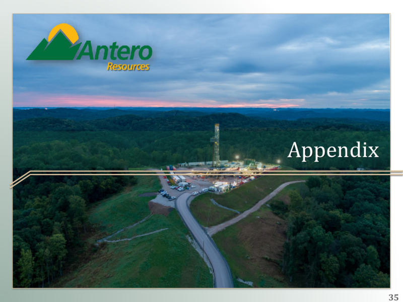 JPM HY Conference – Antero Resources – slide 33