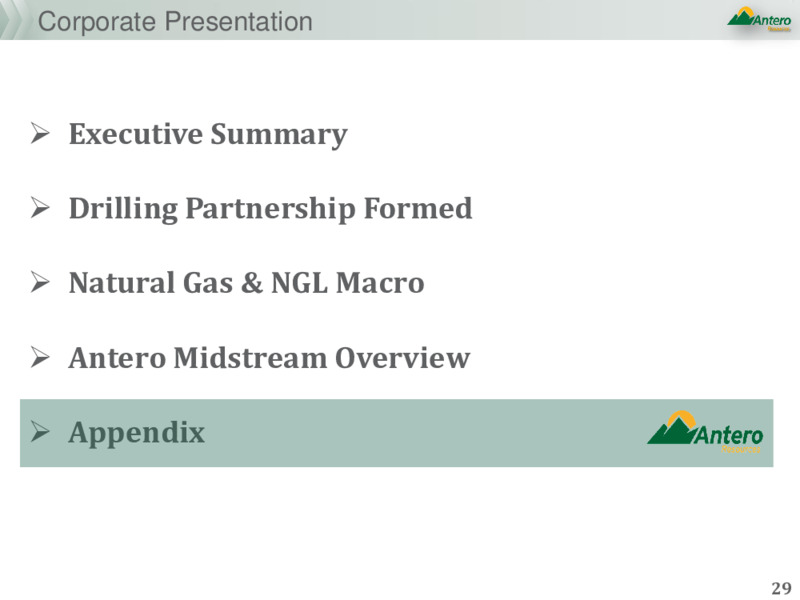 JP Morgan Global High Yield & Leveraged Finance Conference – Antero Resources – slide 28