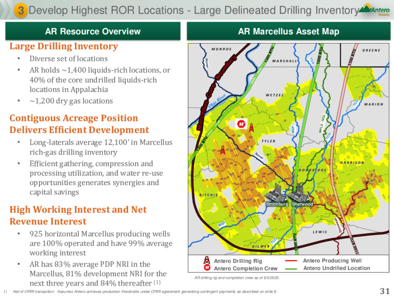 June 2020 Investor Presentation – Antero Resources – slide 30