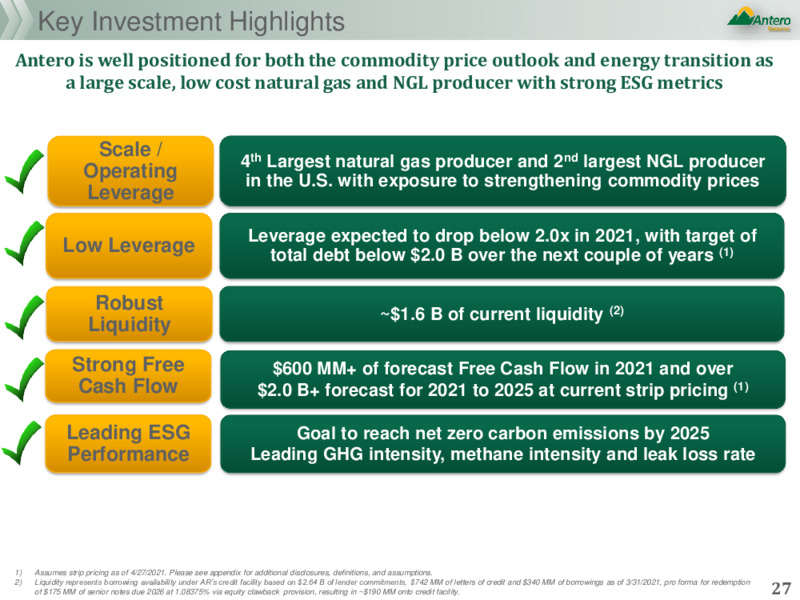JP Morgan 2021 Energy Power and Renewables Conference – Antero Resources – slide 26