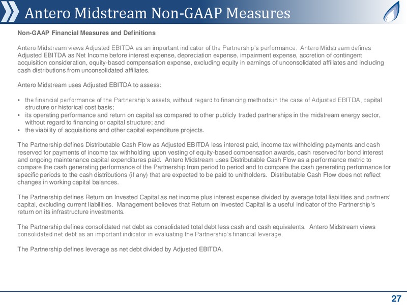 Strategic Annoucement – Antero Resources – slide 22