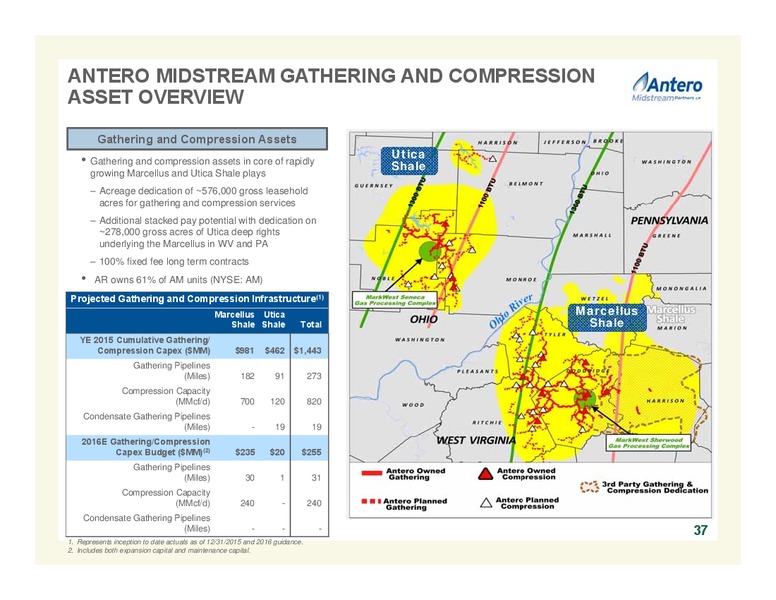 October 2016 Company Overview – Antero Resources – slide 36