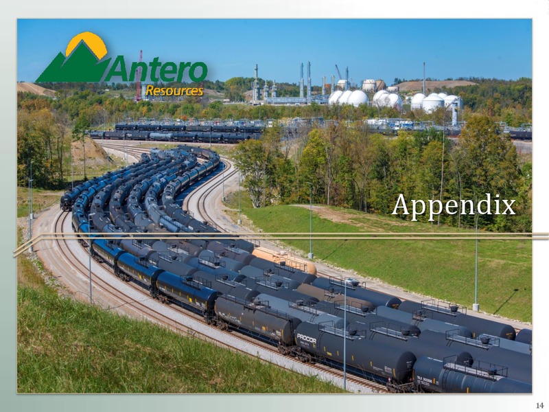 3Q 2018 Earnings Presentation – Antero Resources – slide 12