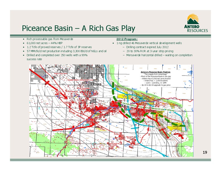 Company Overview November 2012 – Antero Resources – slide 20