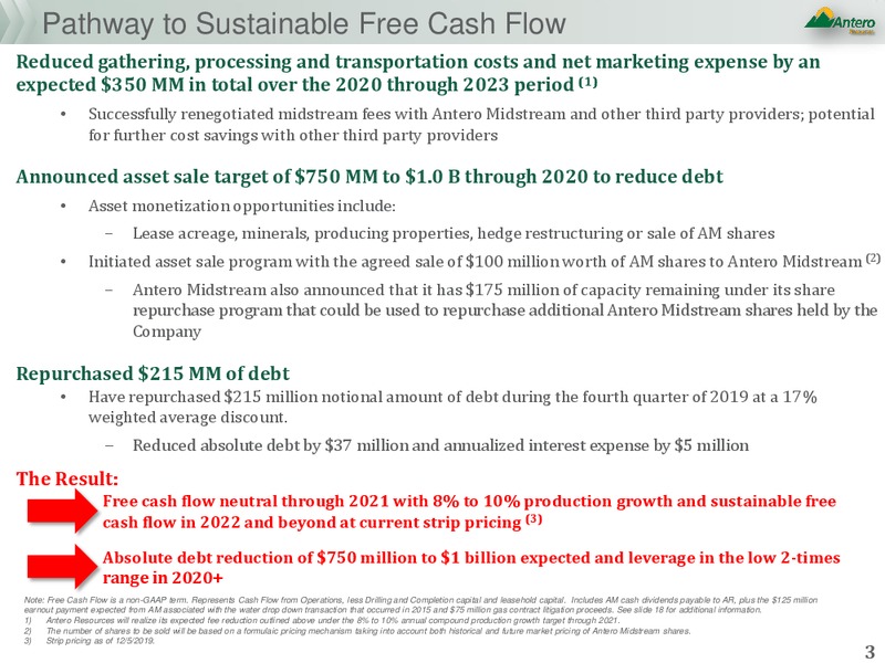 New Outlook – Antero Resources – slide 2