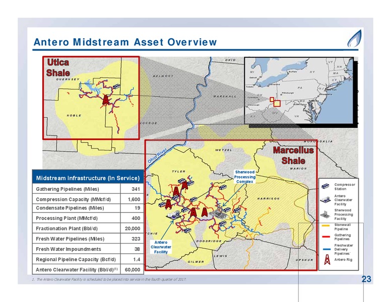 December 2017 Corporate Presentation – Antero Resources – slide 23
