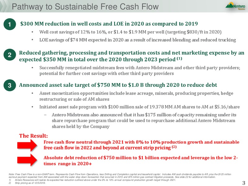 Scotiabank Investor Conference Call – Antero Resources – slide 2