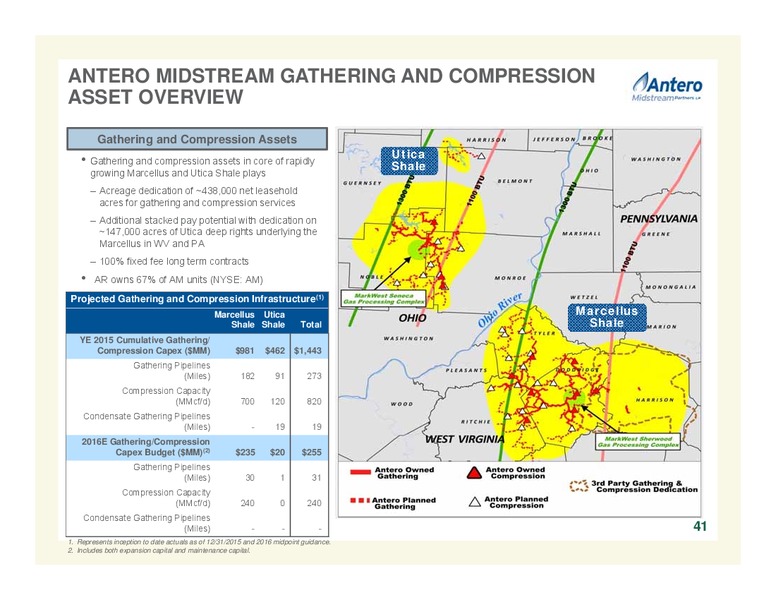 February 2016 Company Overview – Antero Resources – slide 41