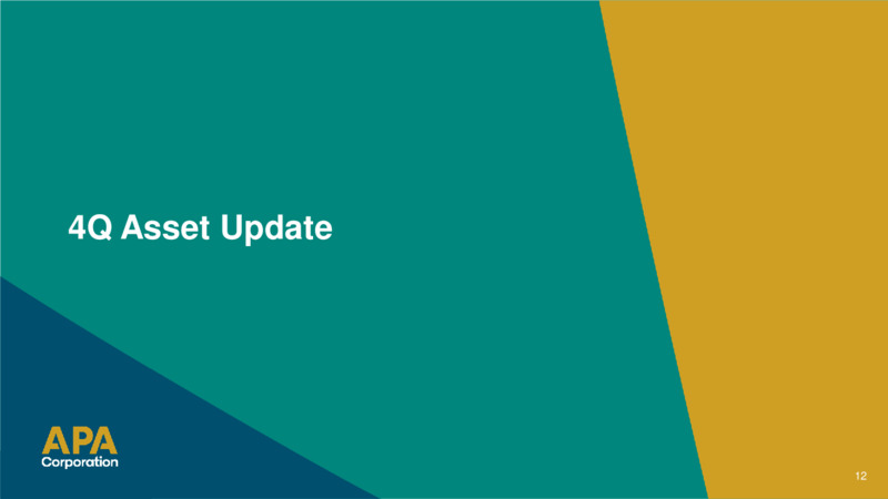 4Q 2021 Earnings Presentation – Apache Corp – slide 11
