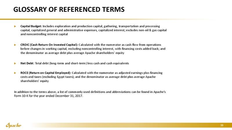DUG Executive Conference – Apache Corp – slide 36
