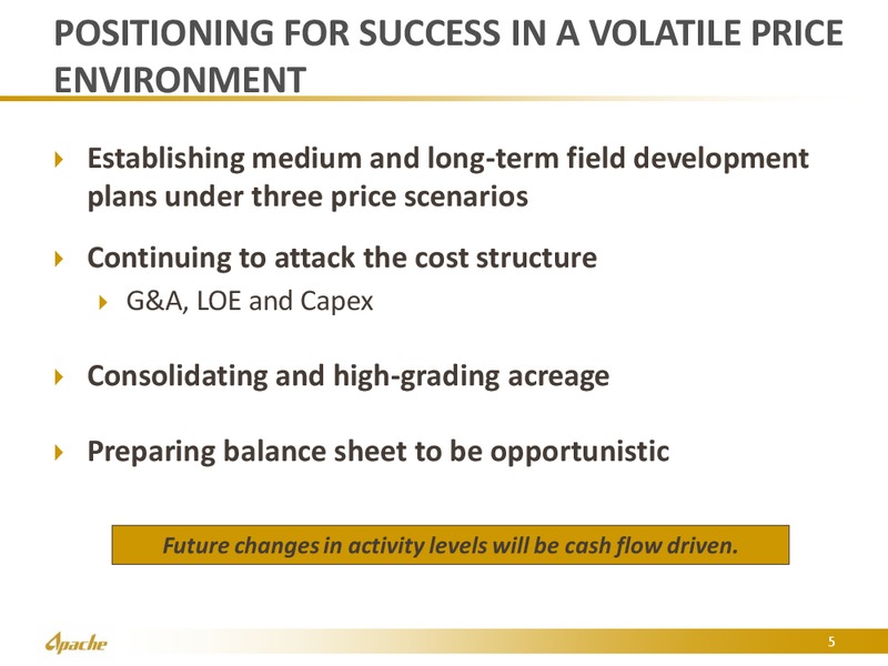 DUG Permian – Apache Corp – slide 5