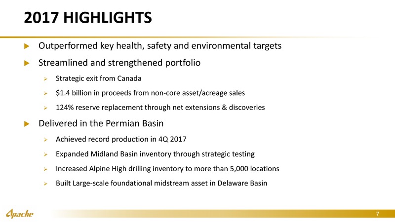 Annual Shareholder Meeting – Apache Corp – slide 6
