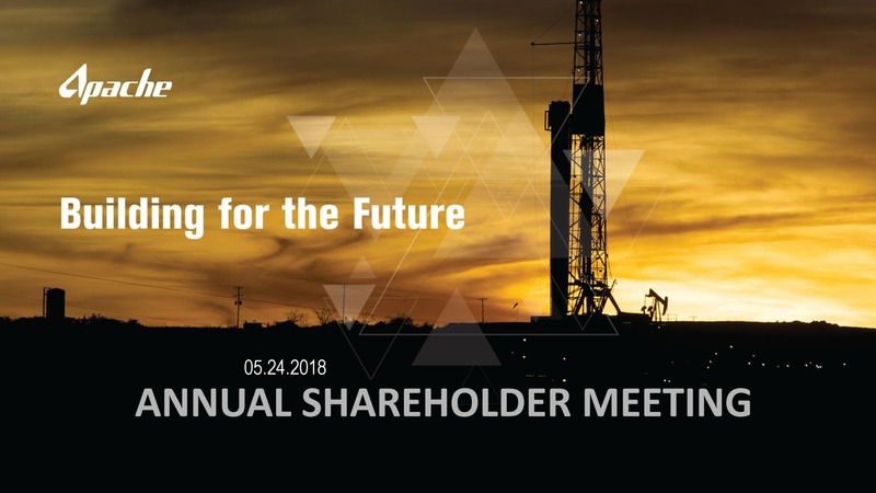 Annual Shareholder Meeting – Apache Corp – slide 28