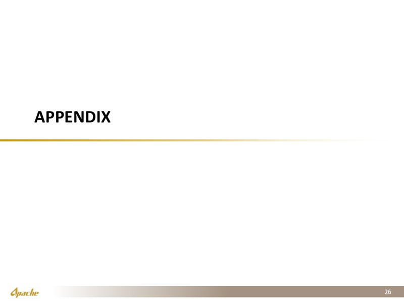 UBS Global Oil & Gas Conference – Apache Corp – slide 25