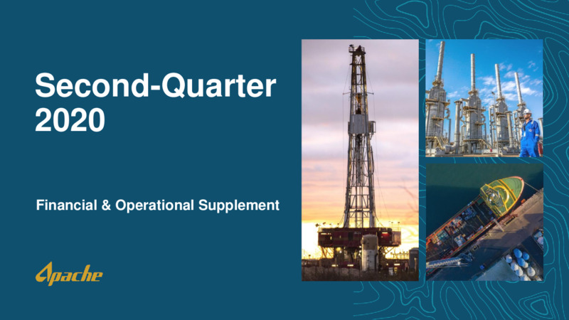 2Q 2020 Earnings Presentation – Apache Corp – slide 1
