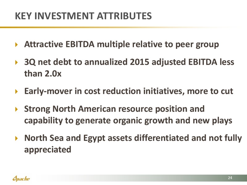 BOA Merrill Lynch 2015 Global Energy Conference – Apache Corp – slide 24