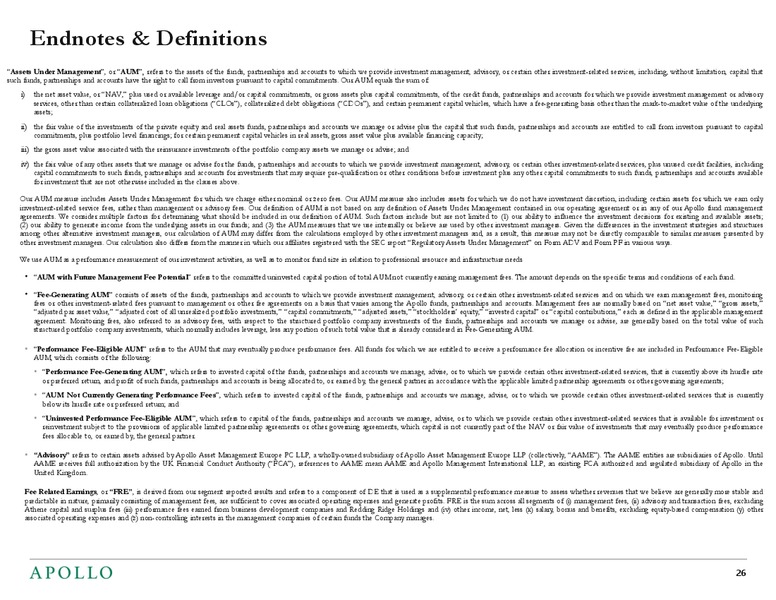 September 2019 Investor Presentation – Apollo Global Management, Llc – slide 25