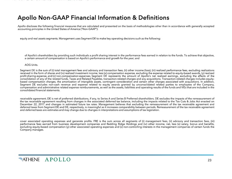 Athene Apollo Strategic Transaction – Apollo Global Management, Llc – slide 23