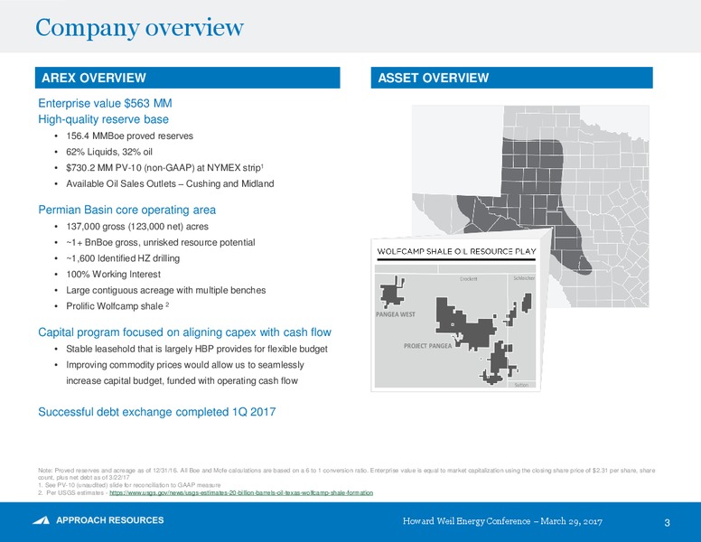 Scotia Howard Weil Conference – Approach Resources, Inc. – slide 2