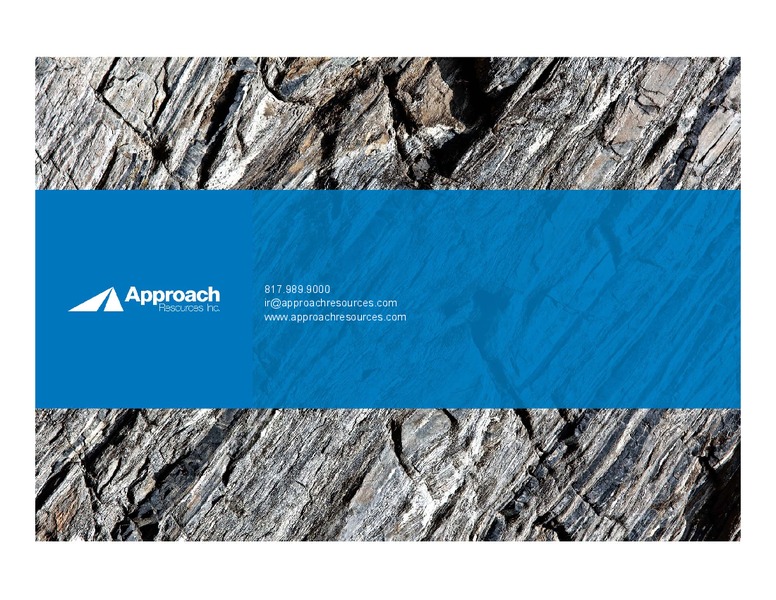 1Q 2019 Earnings Presentation – Approach Resources, Inc. – slide 16