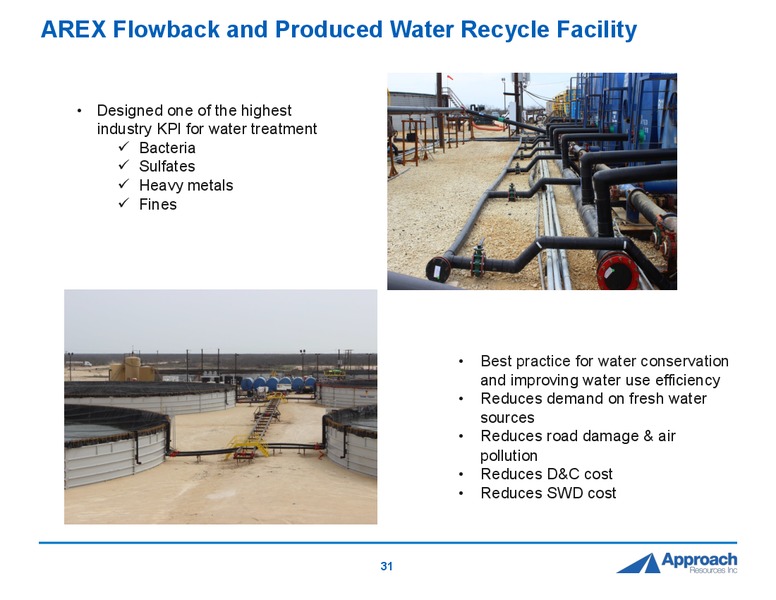 DUC Permian Conference – Approach Resources, Inc. – slide 29