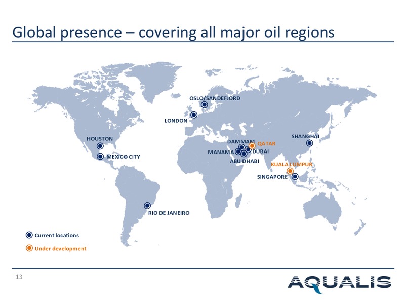 Q4 2014 EARNINGS CALL – Aqualis ASA – slide 12