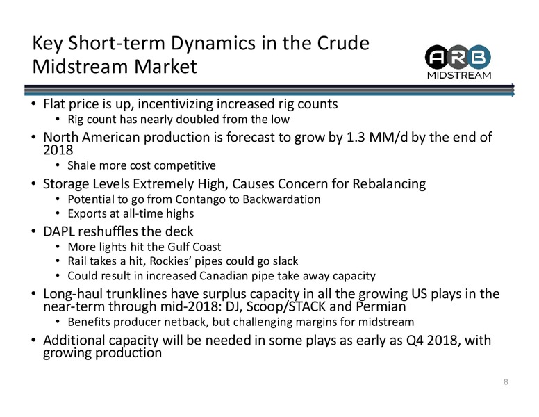 February 2017 Private Equity Perspective – Arb Midstream LLC – slide 8