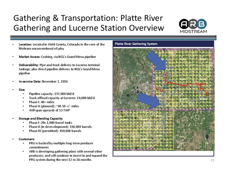 February 2017 Private Equity Perspective – Arb Midstream LLC – slide 22