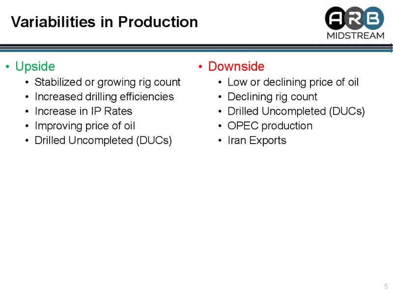 Permian Midstream Congress – Arb Midstream LLC – slide 5