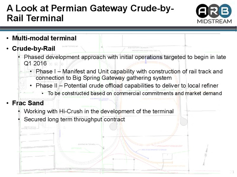Permian Midstream Congress – Arb Midstream LLC – slide 23