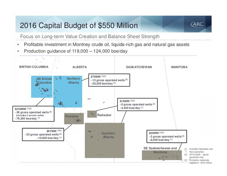 Q3 2015 Investor Presentation – Arc Resources Ltd. – slide 11